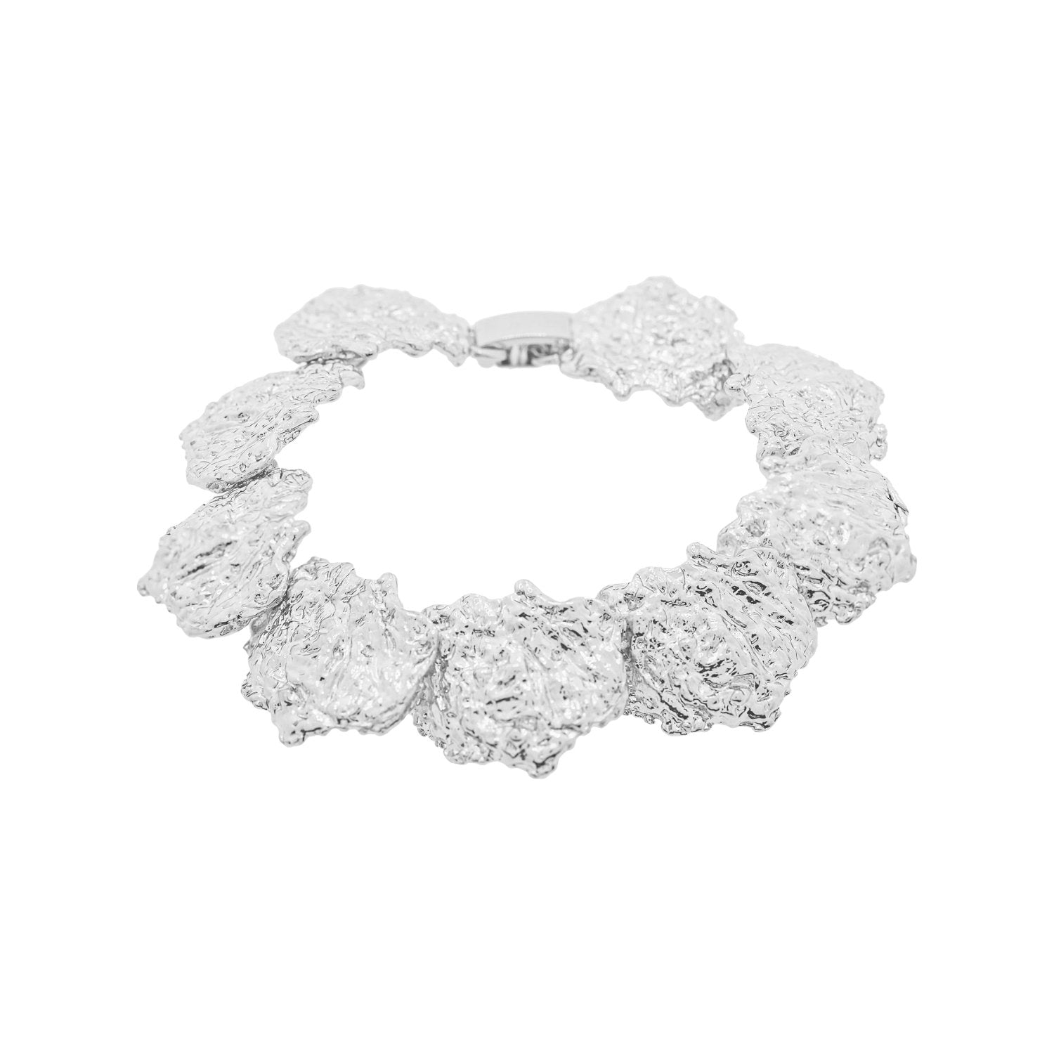 'CIBELES' Rigid Bracelet Silver