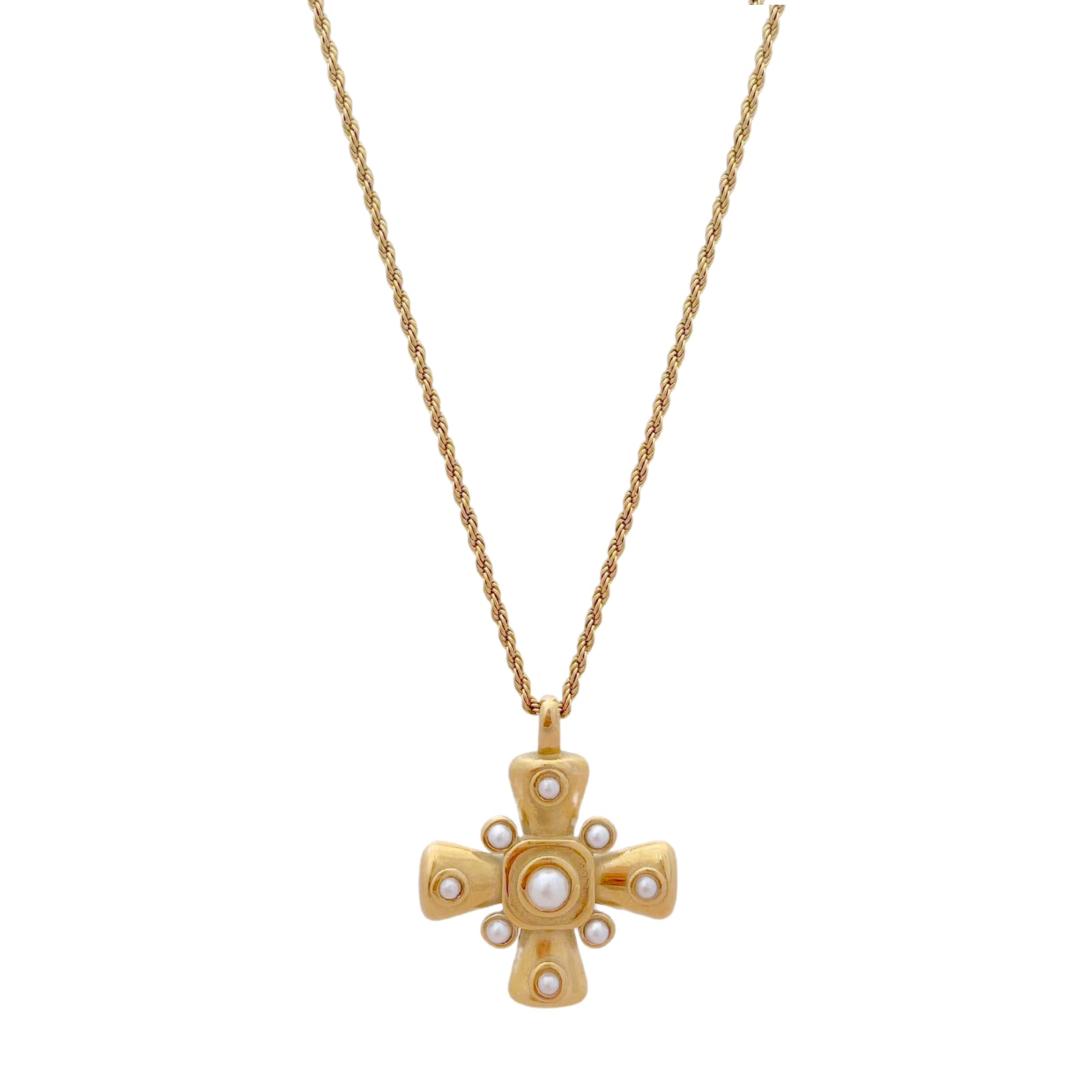 'ELENA' Cross Necklace