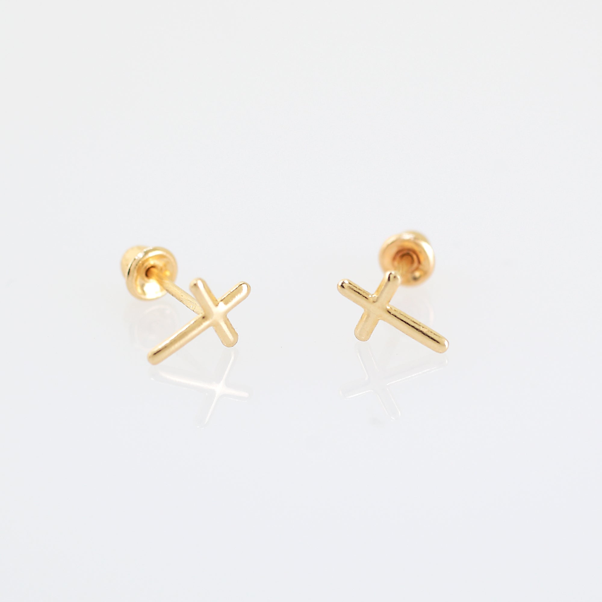 'ESMA' CROSS EARRINGS