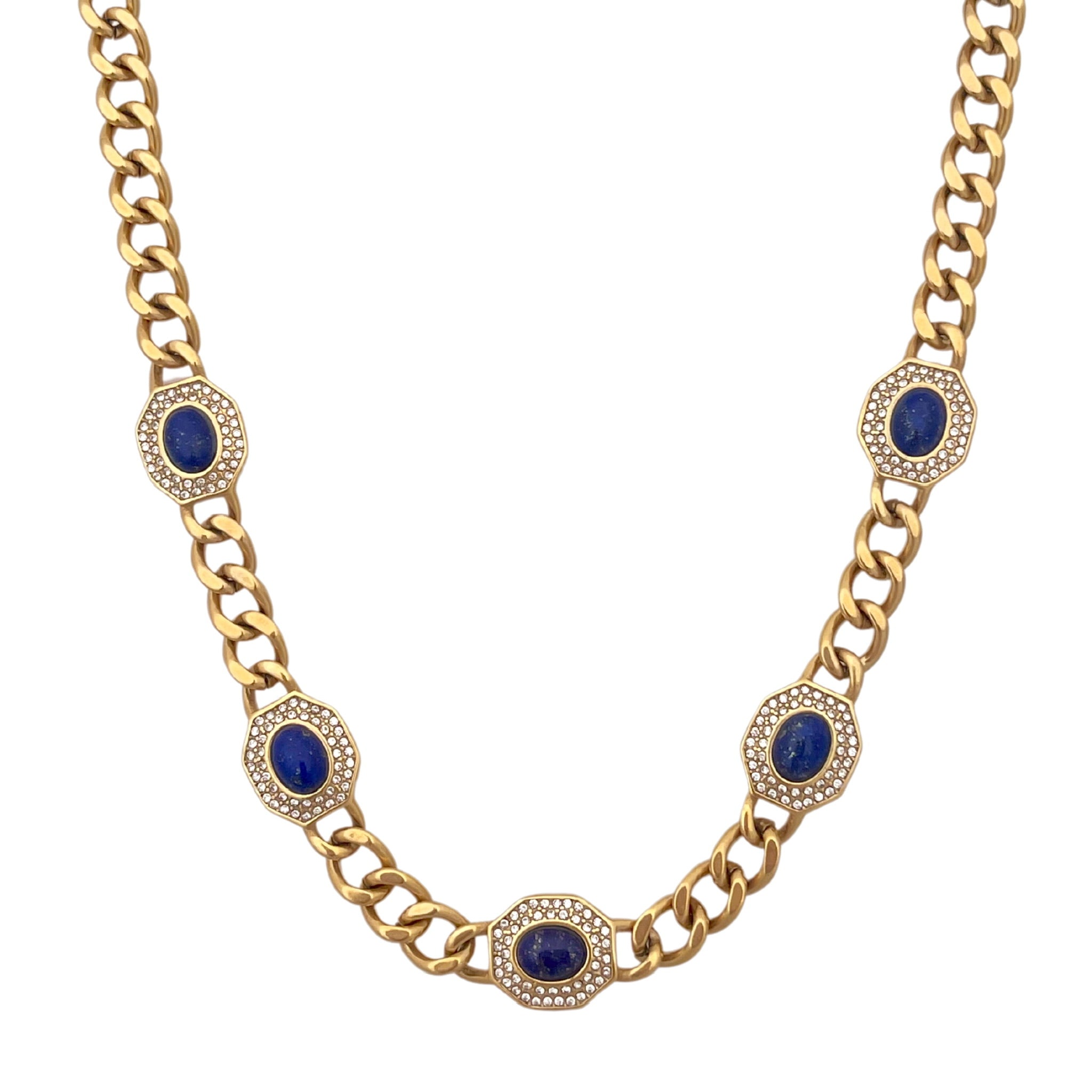 'ESTELA' Necklace -Lapis Lazuli-