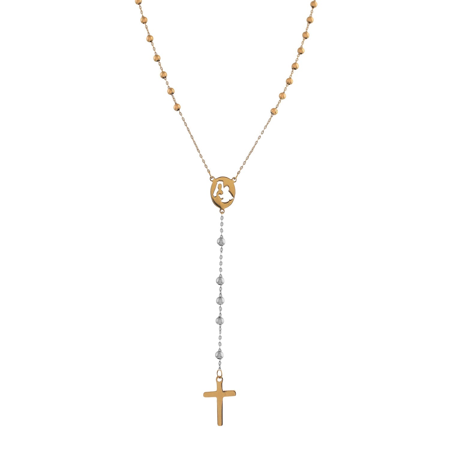 'FAITH' Rosary Necklace