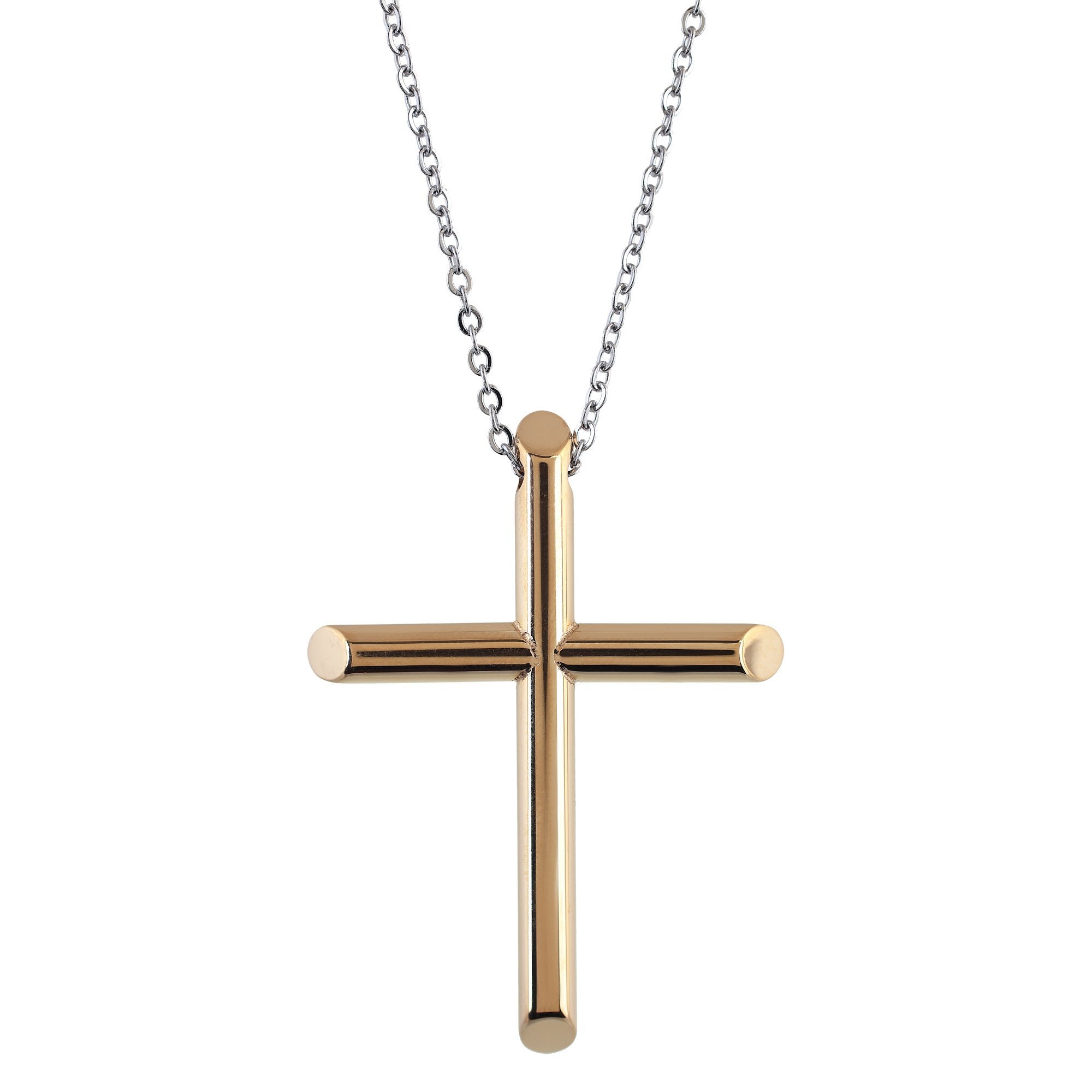 'FEEL ALIVE' Cross Necklace