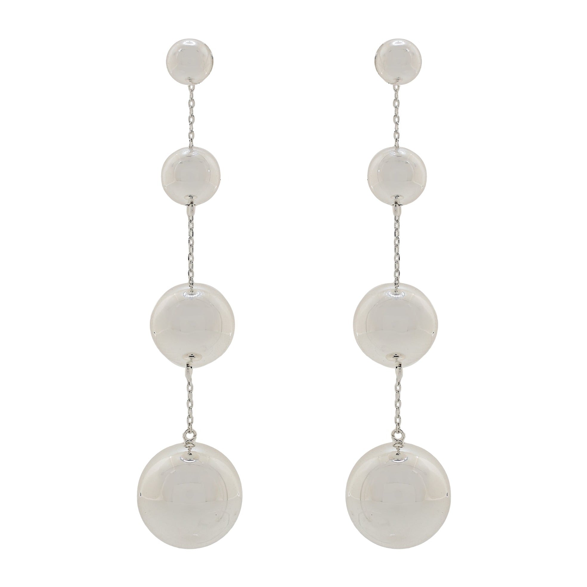 'GROW' Detachable Earrings - Silver -