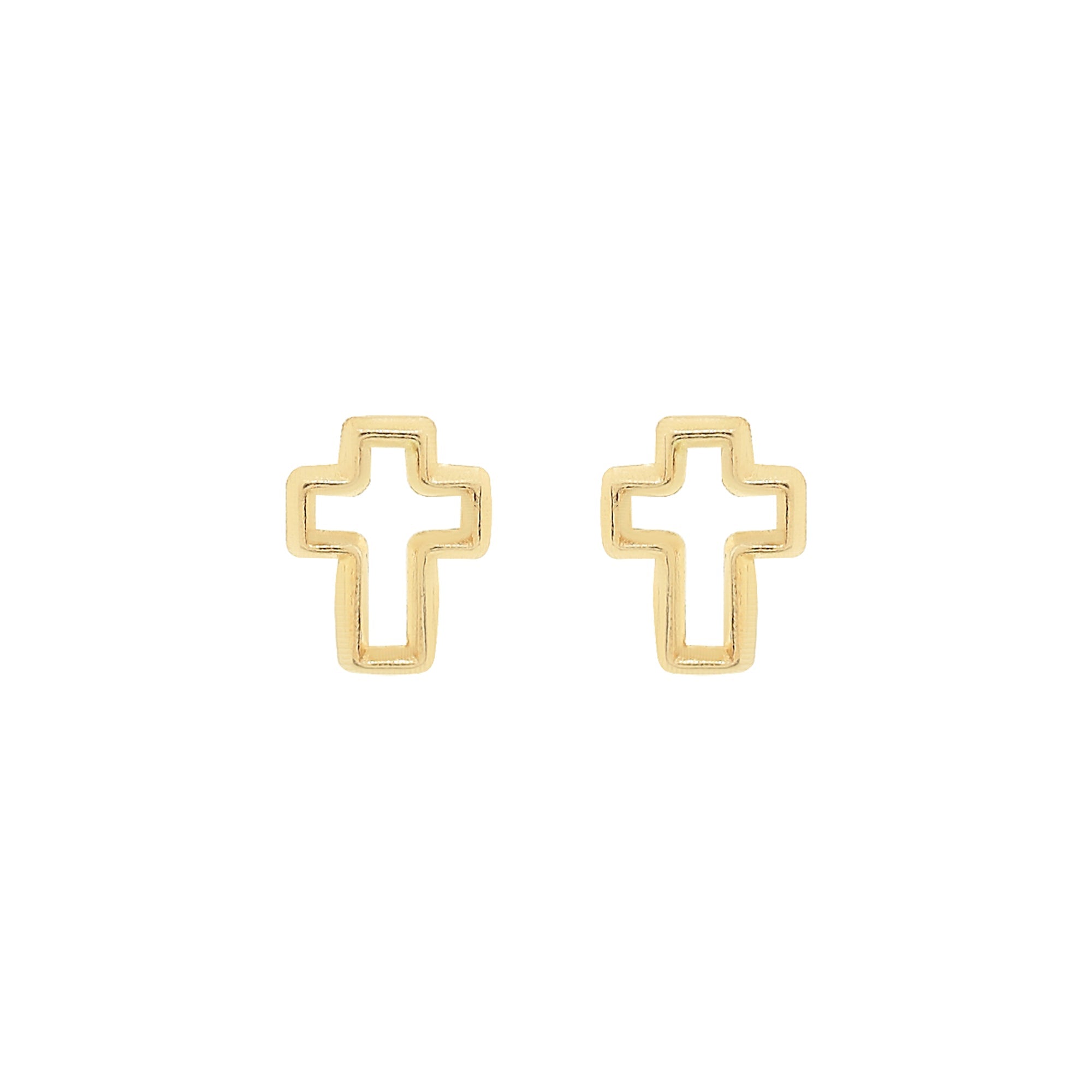 'ILA' CROSS EARRINGS