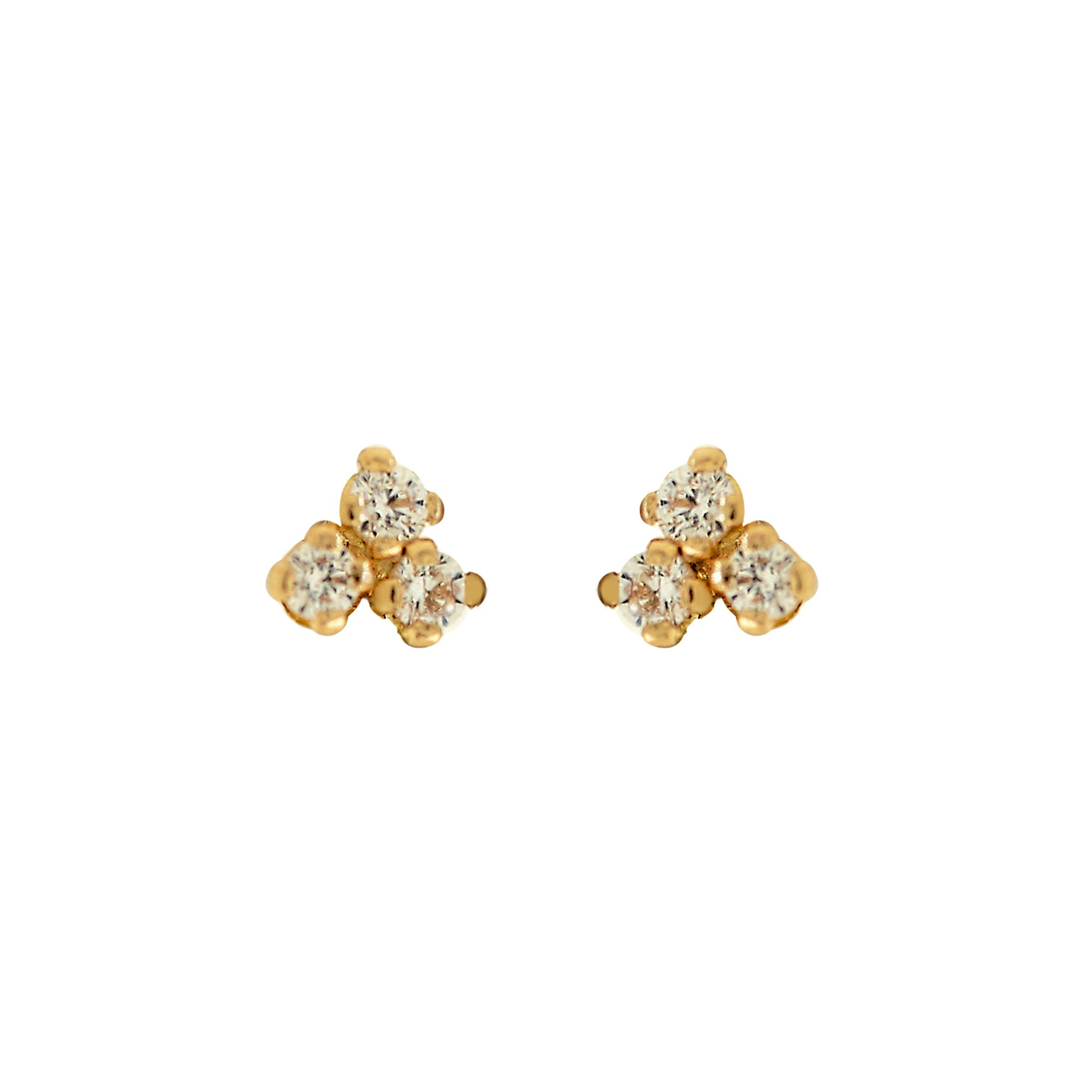 'PIA' EARRINGS -WHITE-