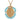 'PREGARE' Young Virgin Mary Necklace -Ligth Blue-