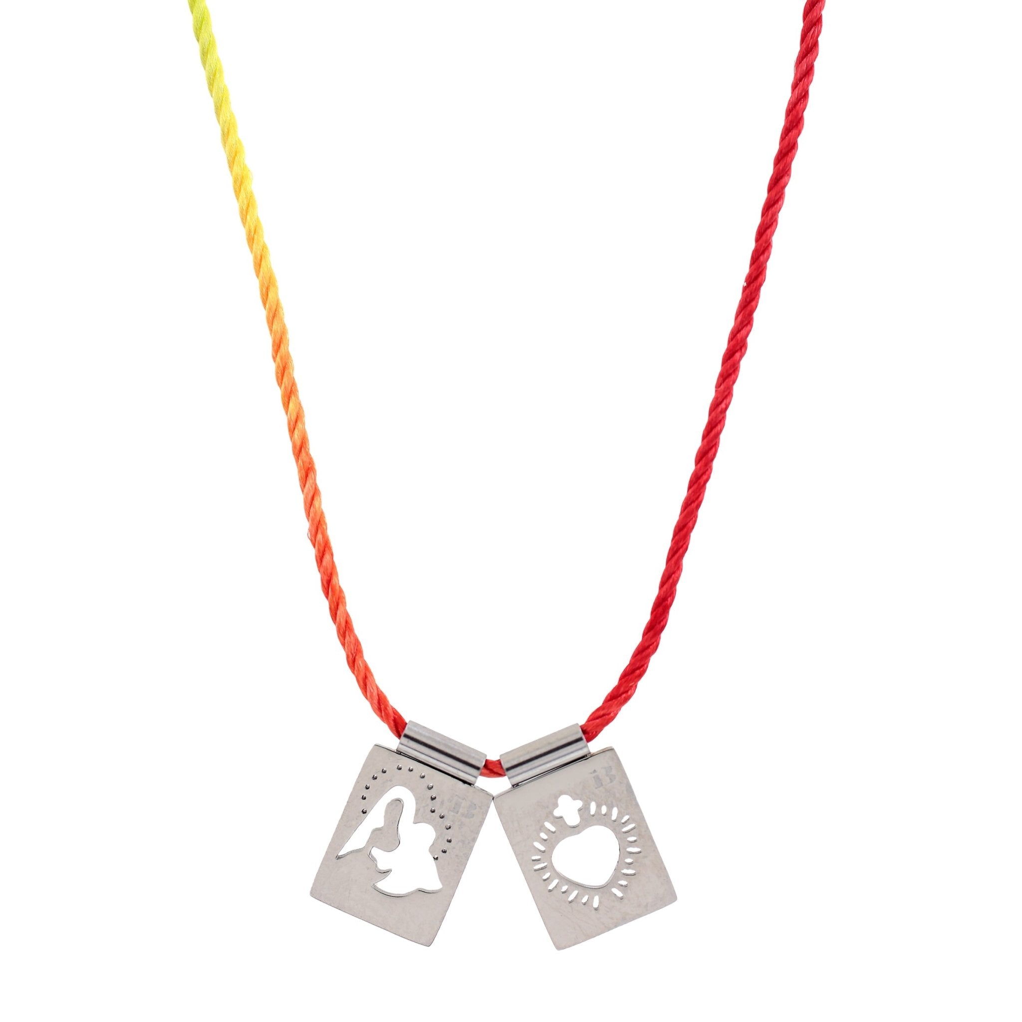 ‘RAINBOW’ Scapular -Silver- (For kids only)