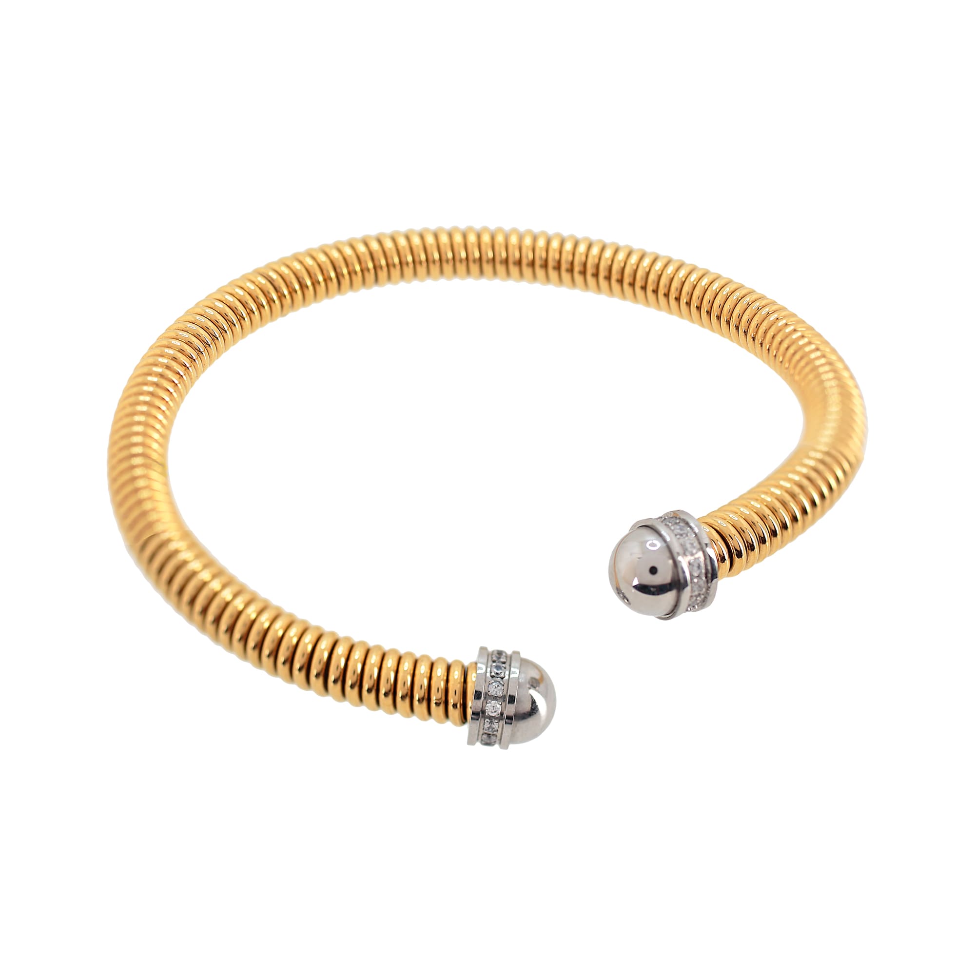 'SELENE' Gold CZ Bracelet