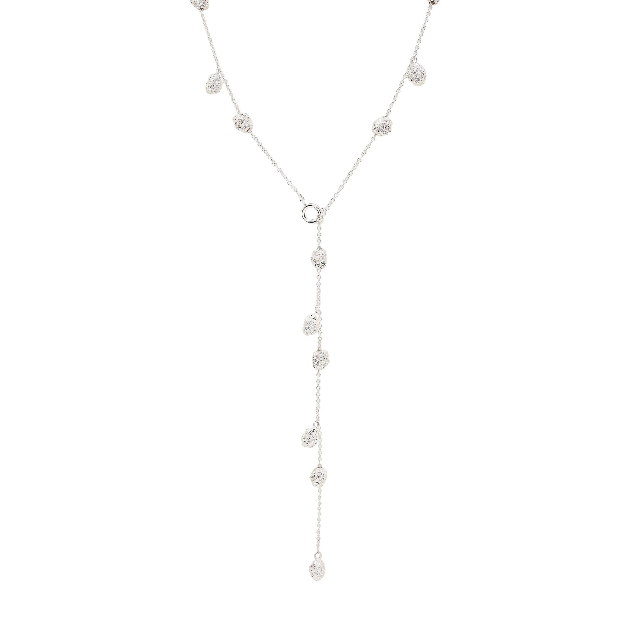 'TALIA' Necklace -Silver-