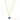 'TORI' CHAIN -SAPPHIRE  AND DIAMONDS-